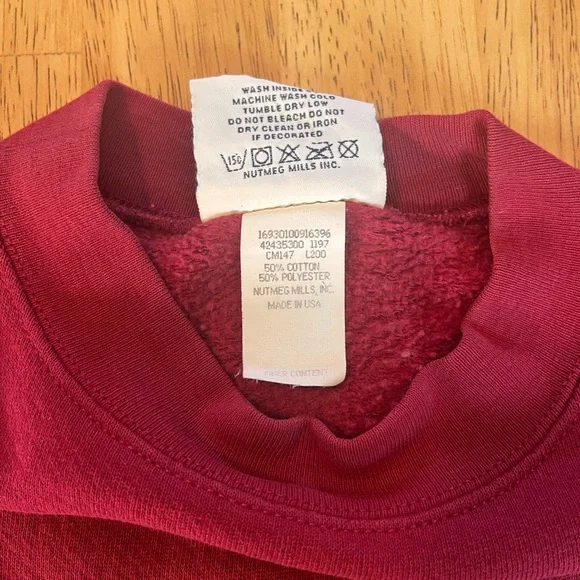 Vintage Lee Sport San Francisco 49ers Crewneck Sweatshirt Made USA XL - Picture 7 of 11